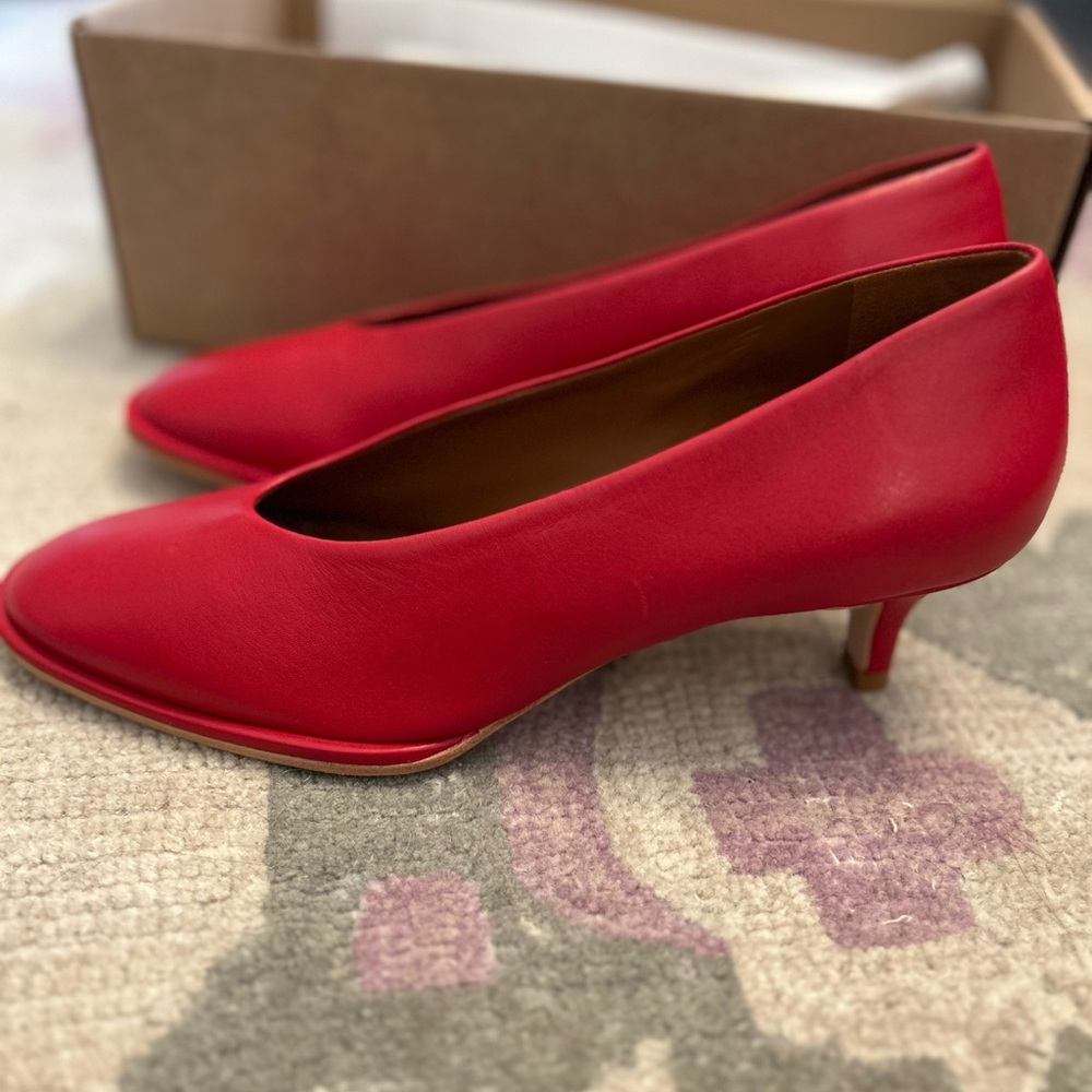 Reformation Red Heels